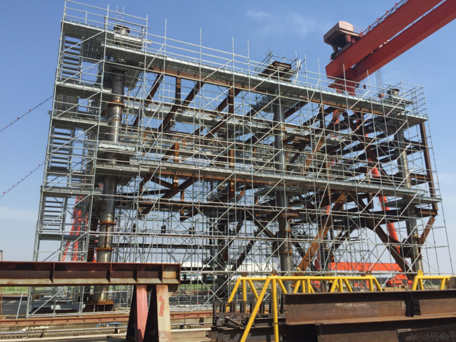 什么時(shí)候搭盤扣式腳手架，什么時(shí)候拆腳手架？